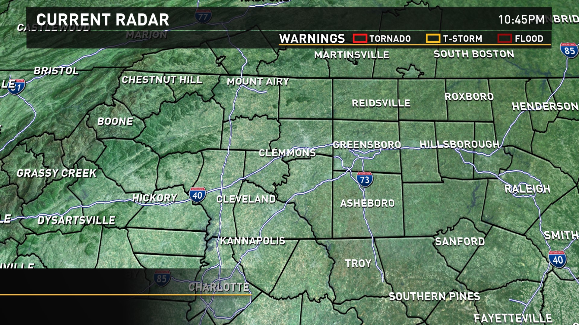 WFMY News 2 Weather Live Radar