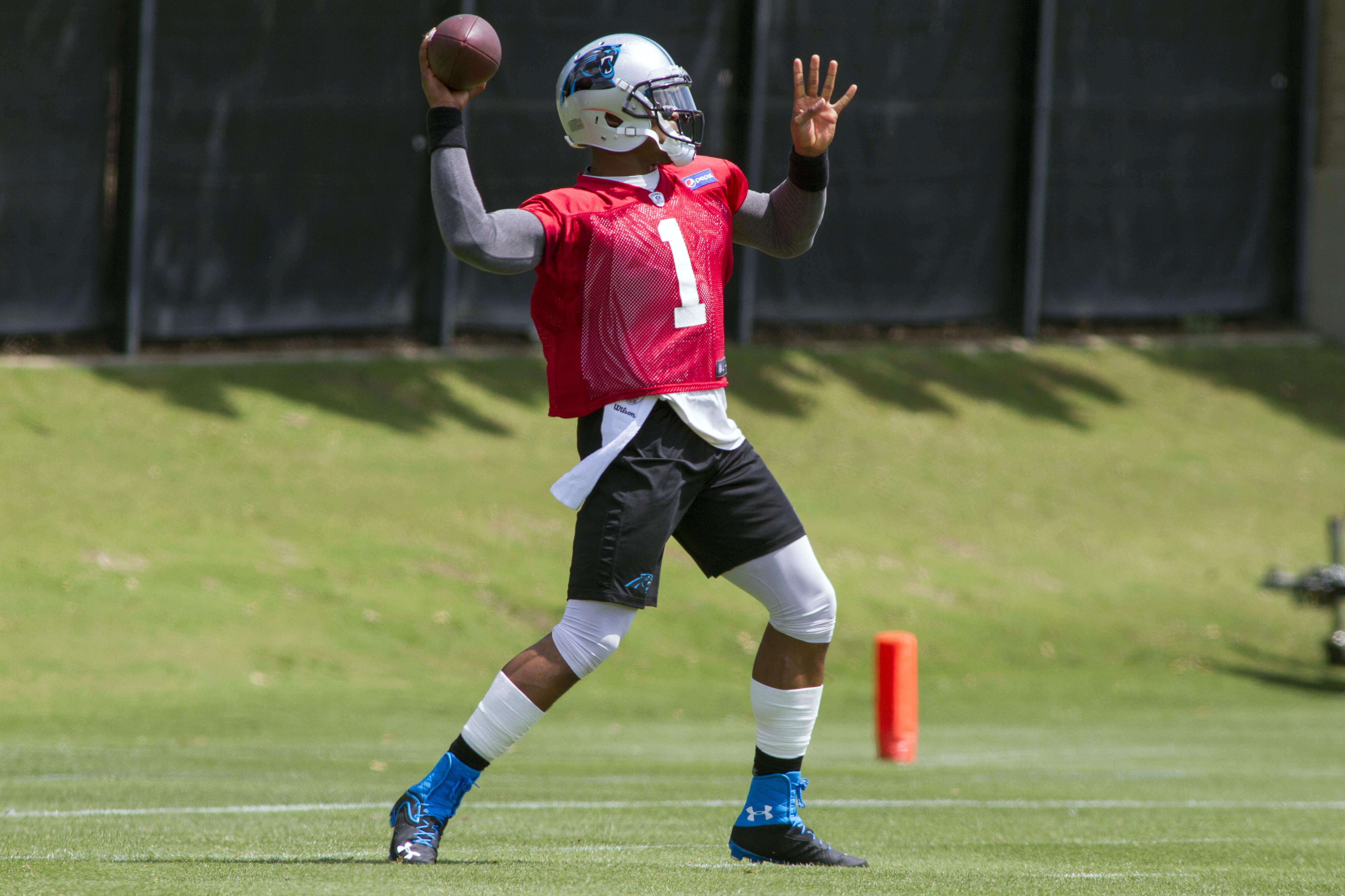 Cam Newton: Minicamp 