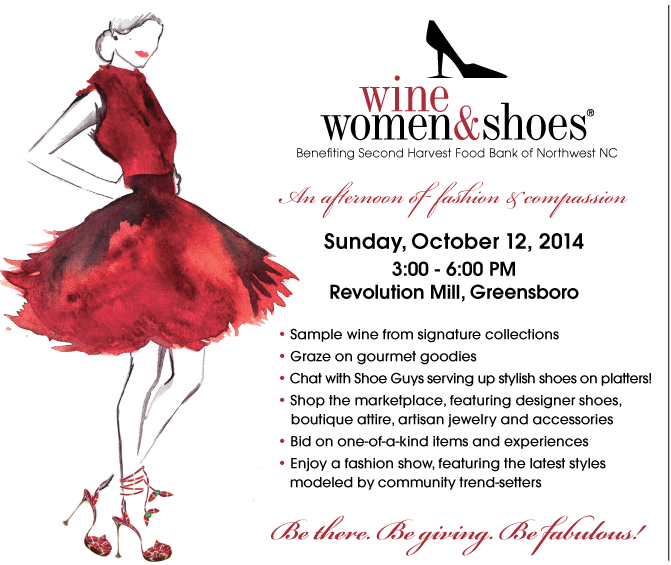 Wine, Women And Shoes To Help The Hungry