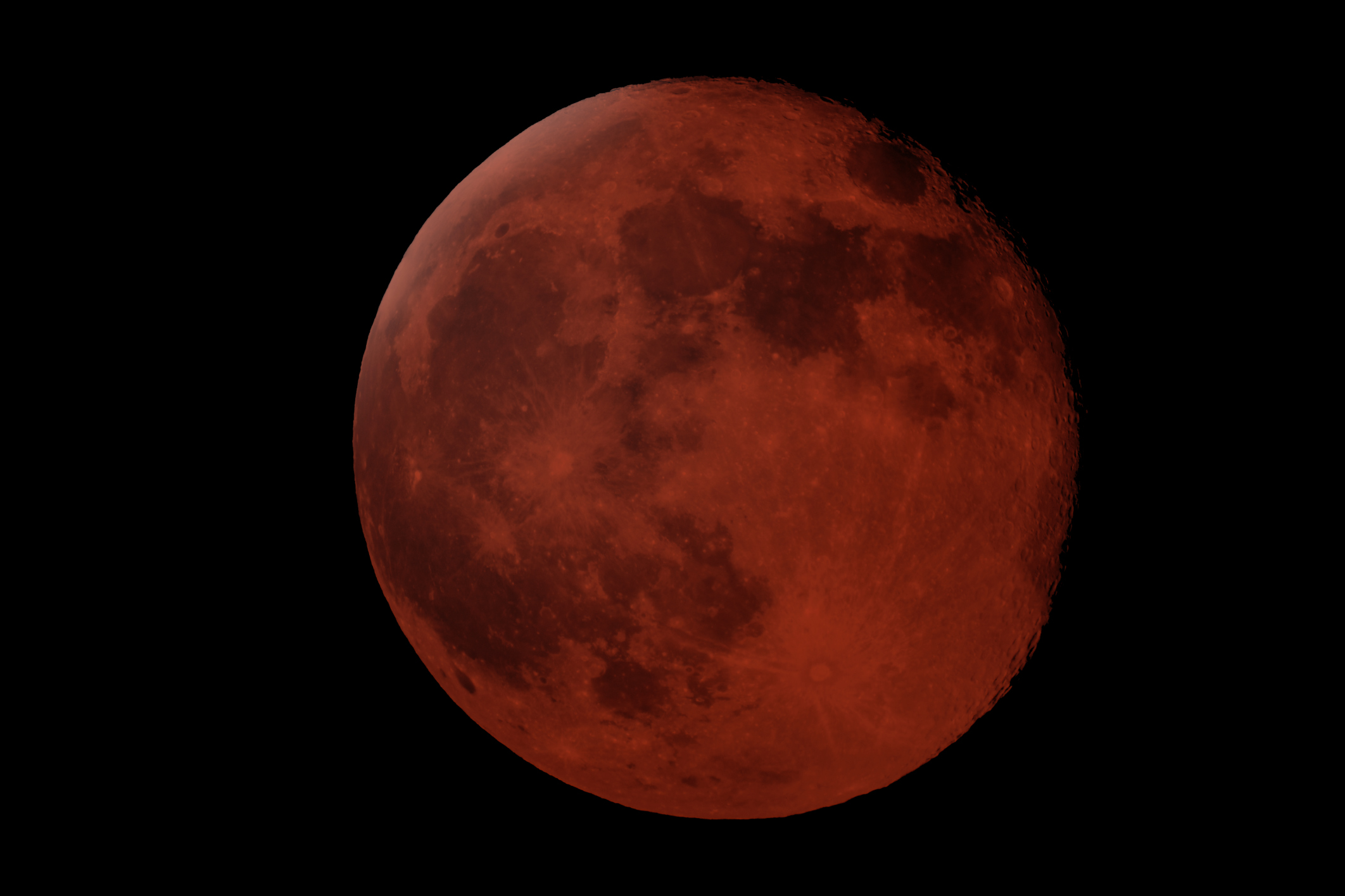 Super Blood Moon Eclipse Tonight