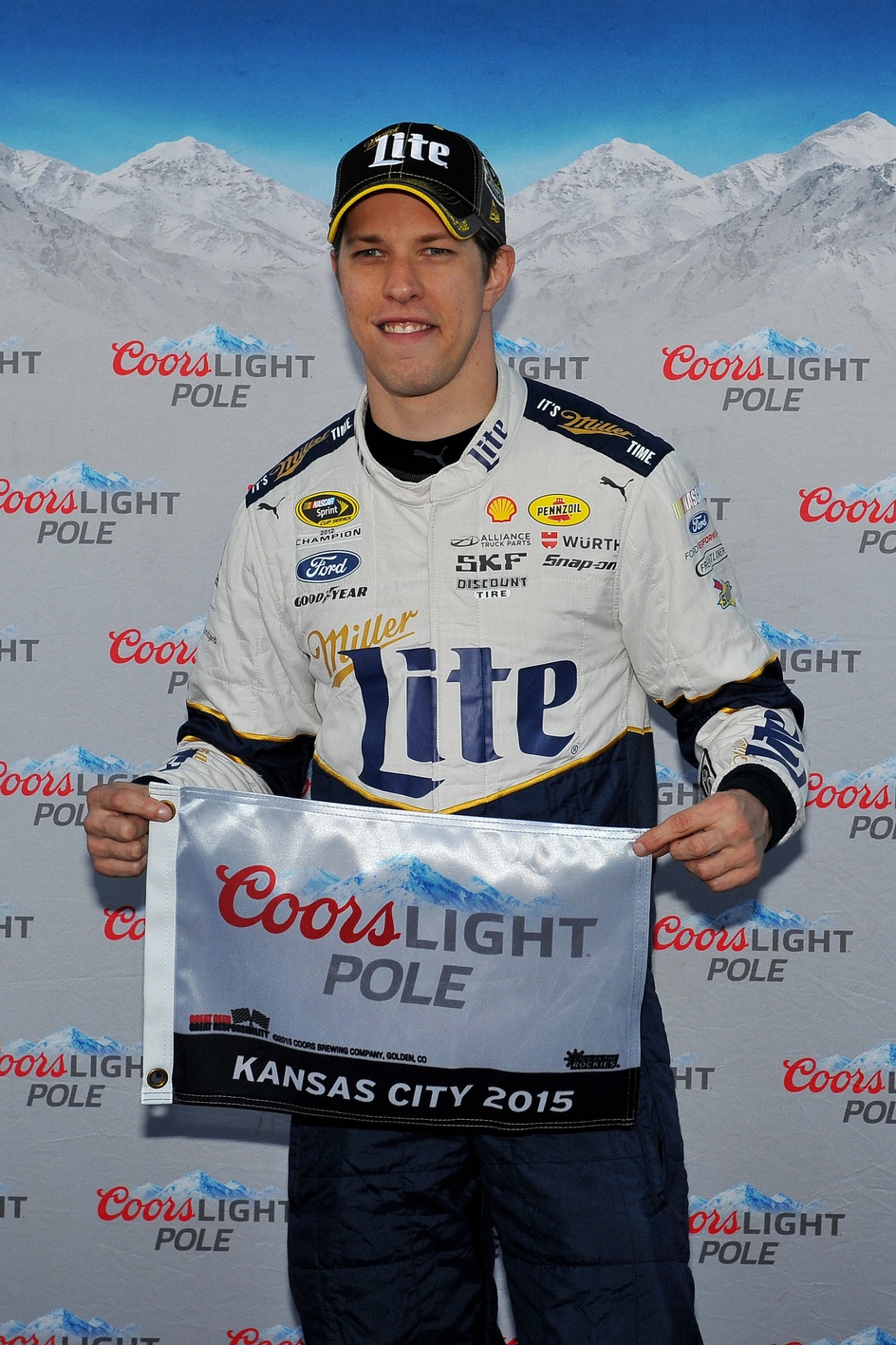 Keselowski Wins Pole For Sprint Cup Race At Kansas | Wfmynews2.com