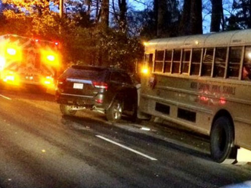 School Bus Collides With SUV In Charlotte | wfmynews2.com