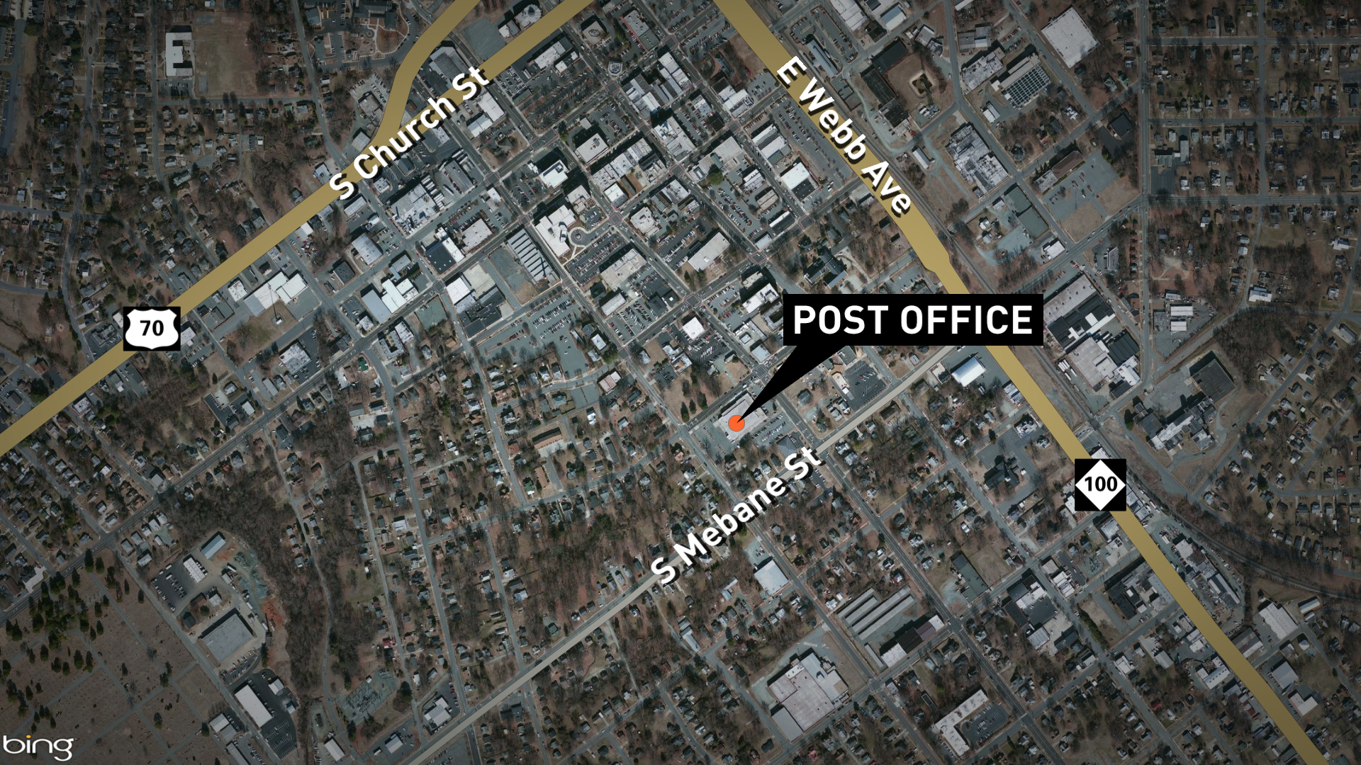 Police Teenager Crashes Into Burlington Post Office