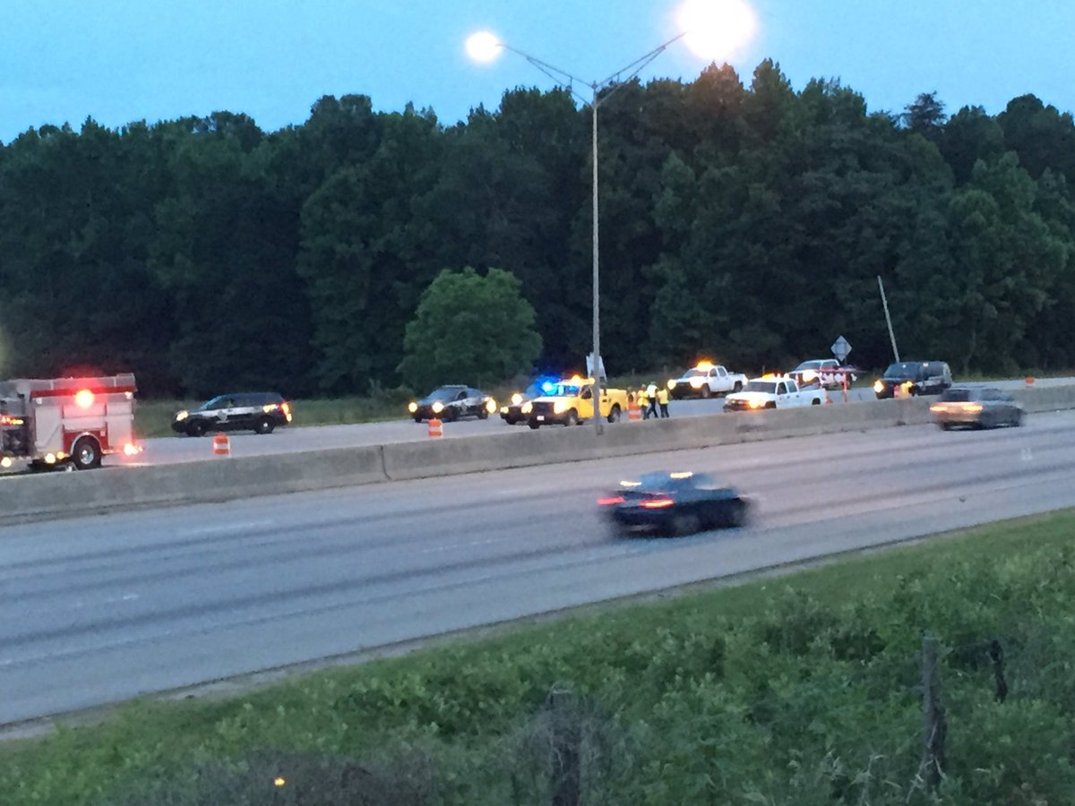 1 Dead In I-40 Crash In Greensboro | Wfmynews2.com