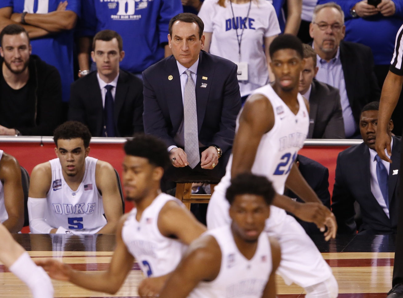 Duke: Coach K Recovering From Knee Replacement Surgery Sunday |  