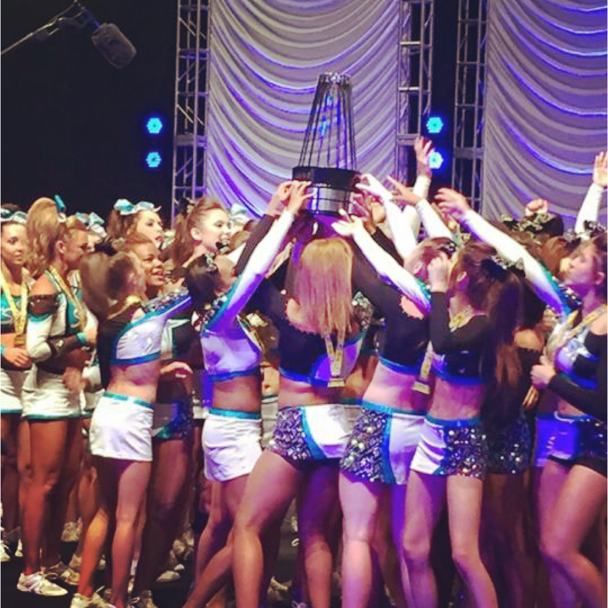 Triad Cheerleaders Win Big & Give Back | wfmynews2.com